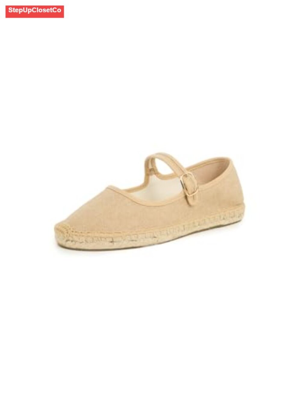 Women's Mary Jane Espadrilles Cotton Upper Breathable Flat